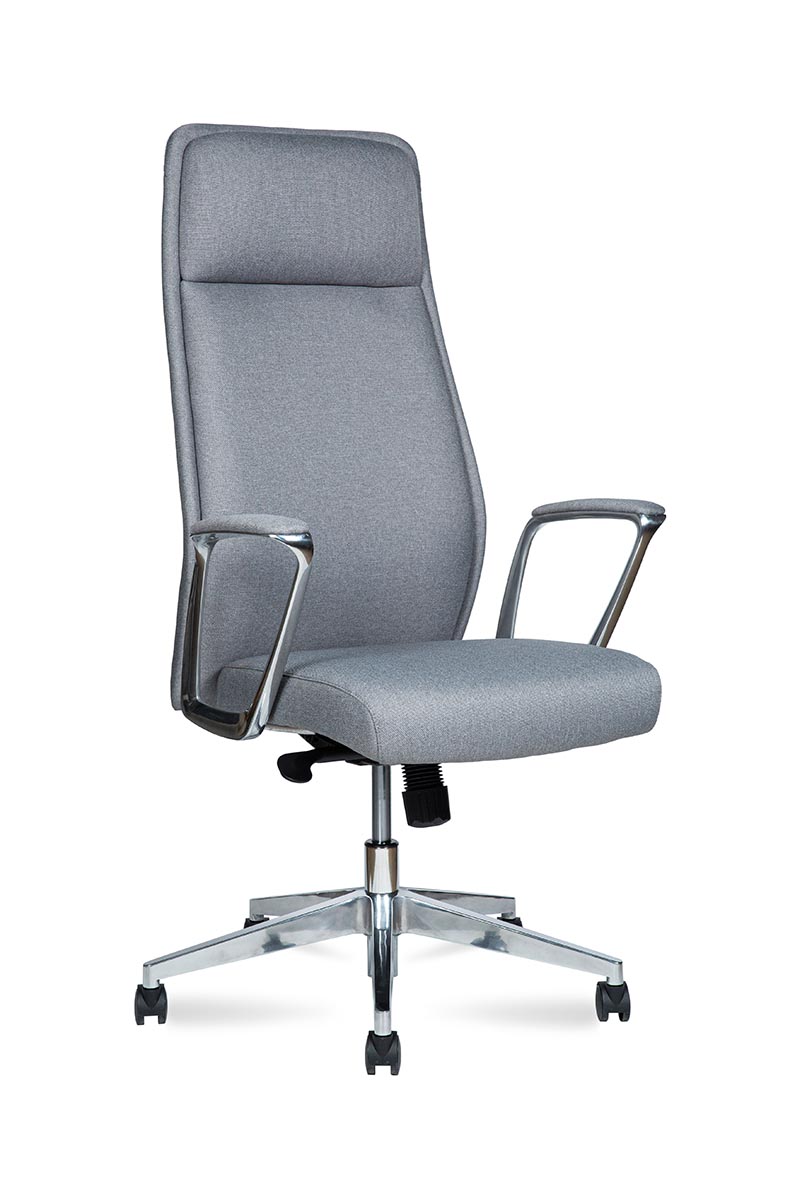 Кресло для руководителя Norden Liverpool New grey fabric