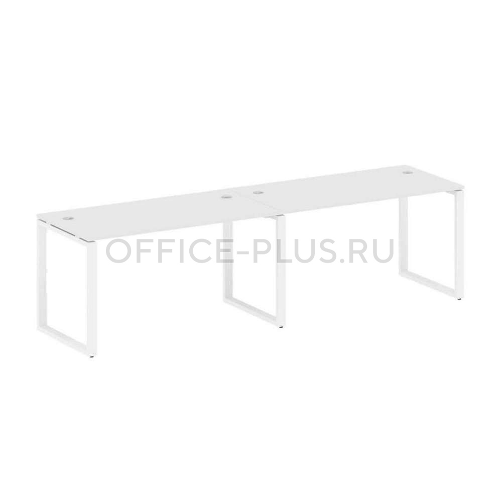 Рабочая станция 2 места Metal System Style на металлокаркасе БО.СМ-2.3