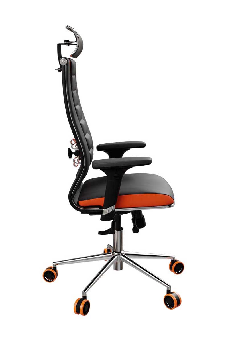 Кресло METTA ErgoLife SynchroSit 10 B2-160D - Сетка(X2)+ЭкоКожа(Экстра)