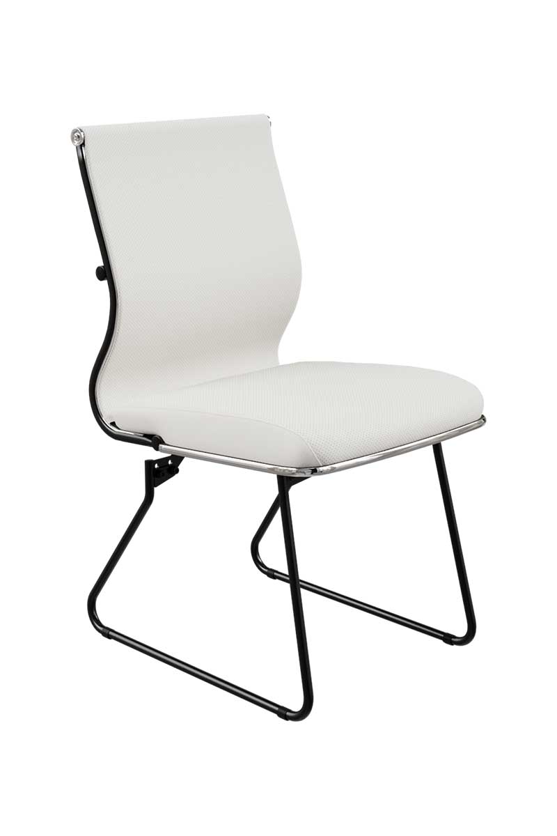 Кресло METTA ErgoLife S 10 M4-152 - ЭкоКожа(Экстра) на полозьях черный металл