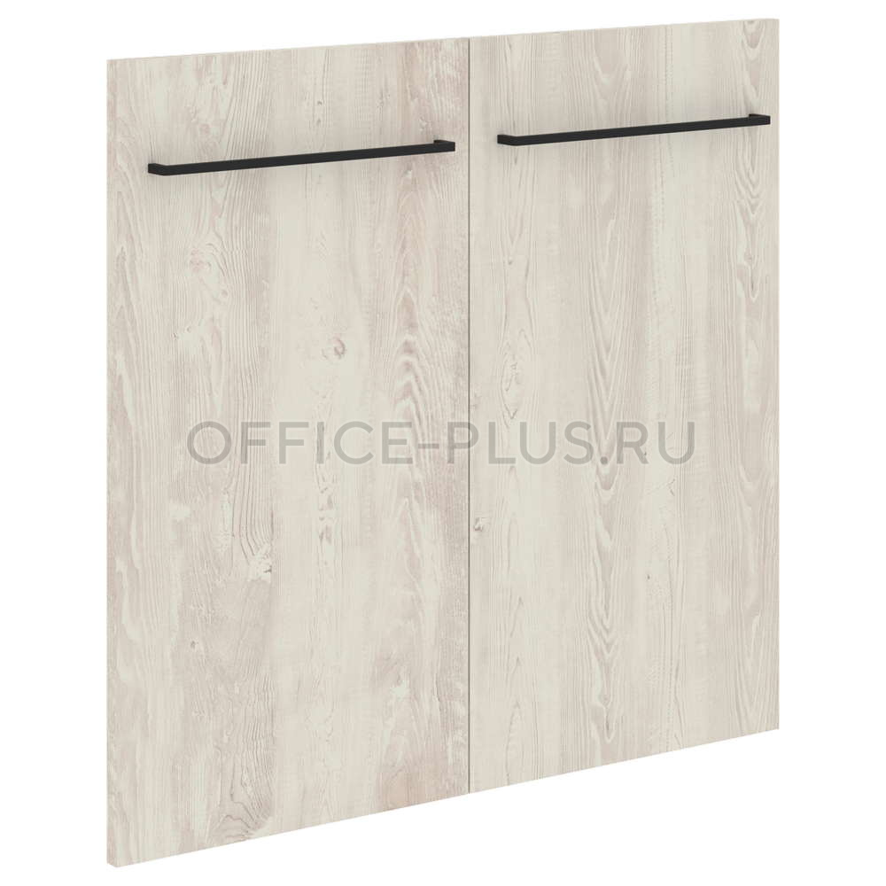 Дверь для шкафа ЛДСП Loftis низкая (2шт.) LLD 40-2