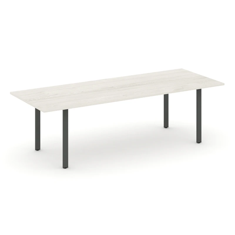 Стол для переговоров на металлокаркасе (П-60x30 антрацит) Style Project Direct SN-6P.SPRG-258.3