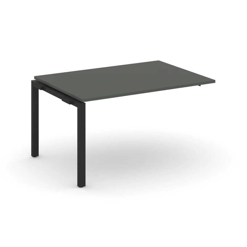 Сектор переговорного стола на металлокаркасе (П-59х59 черный) Style Project Next SN-59P.NSPRG-001.3