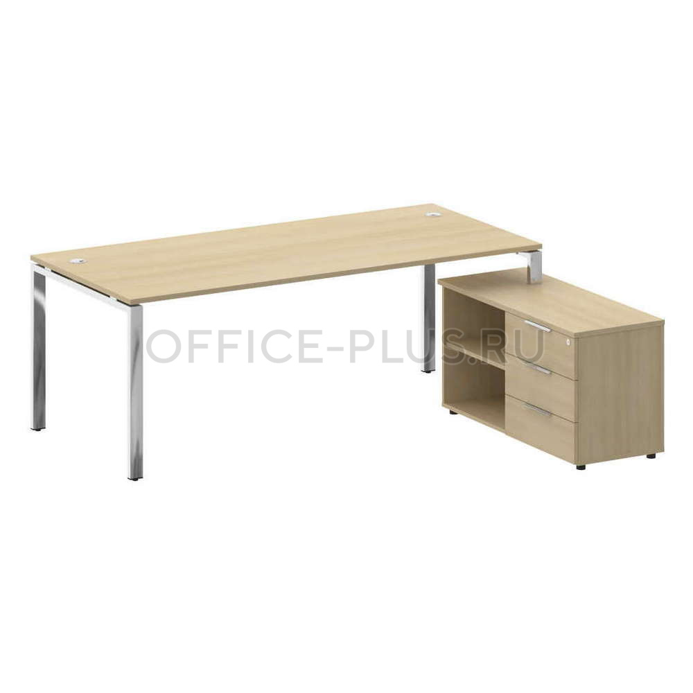 Стол руководителя Metal System Direct БГ.СРТ-6.9 Пр
