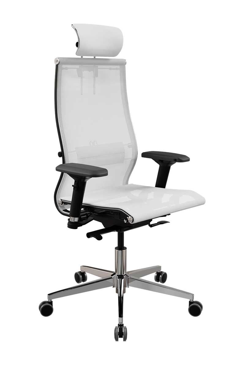 Кресло METTA ErgoLife SynchroSit 10 B2-107D - Сетка(T) с подголовником