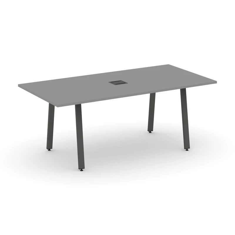 Стол для переговоров на металлокаркасе (А-60x30 антрацит) Style Project Direct SN-6A.SPRG-198