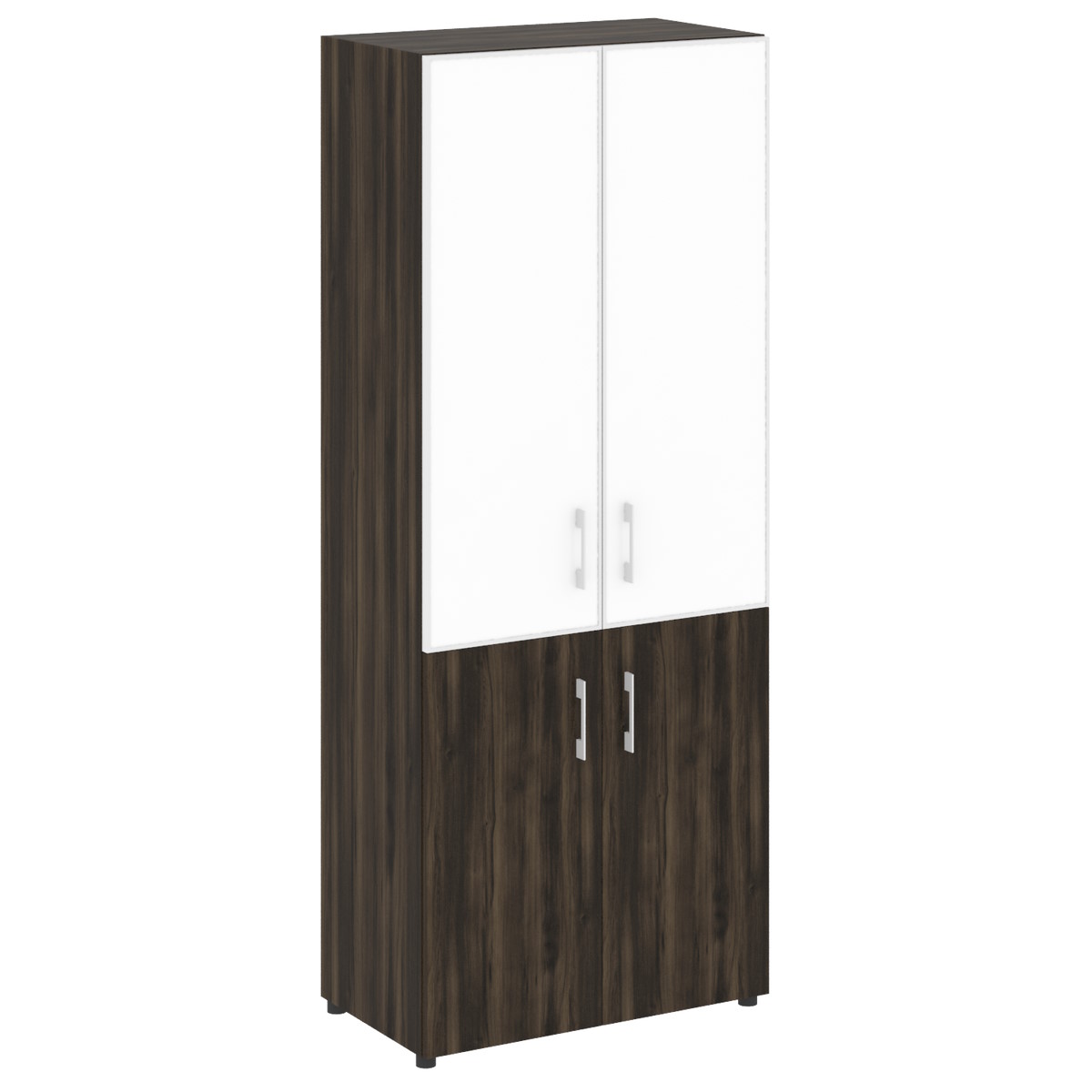 Шкаф высокий Yalta LT.ST-1.2R White/Black
