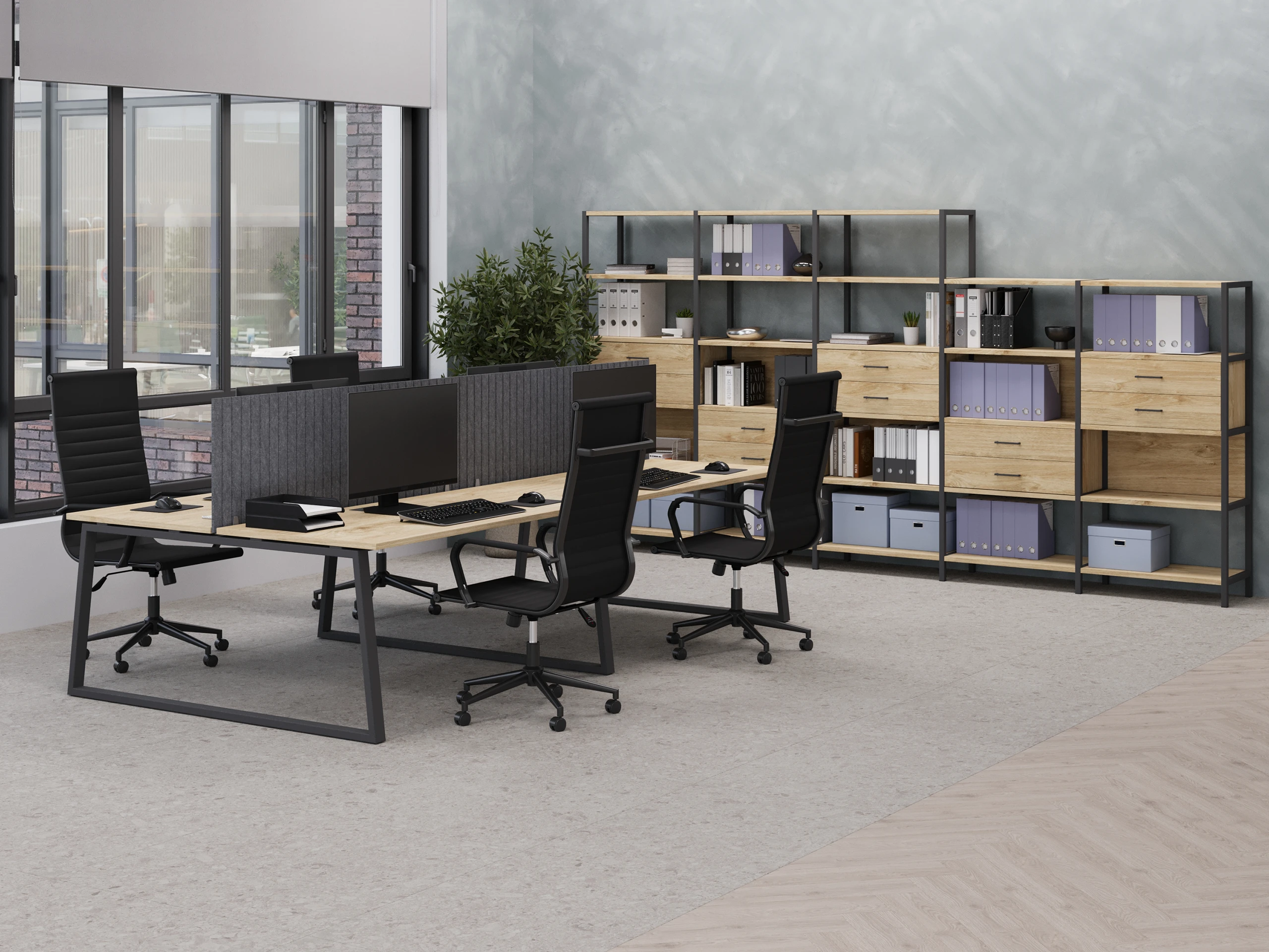 Системы хранения Шелф Систем / SHELF SYSTEM (металл антрацит)