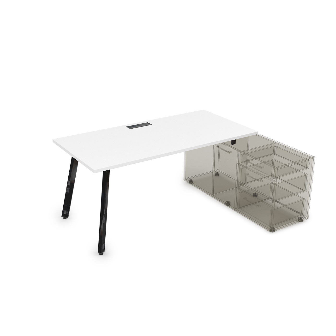 Стол на опорной тумбе ARREDO 10СТО.079
