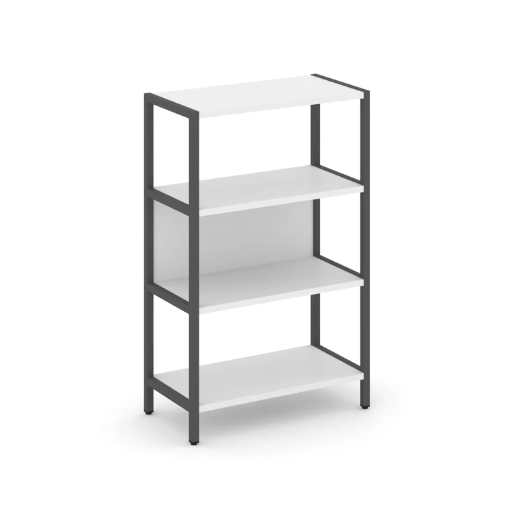Односекционный стеллаж трехярусный SHELF SYSTEM (металл антрацит) SN.STM-311