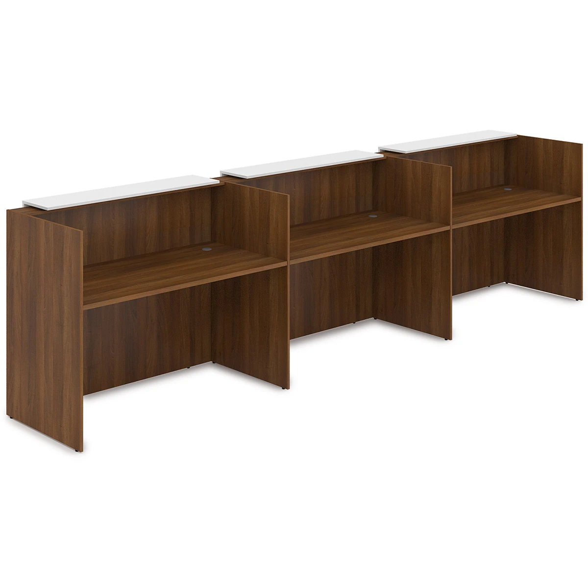Комплект с фартуком ЛДСП (без подсветки) Lounge 1КР-ДС.003