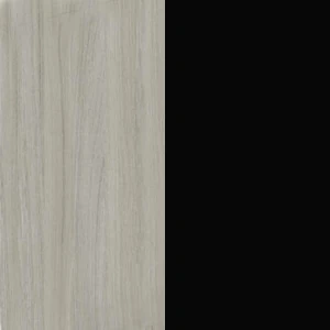 Светлый Дуб / Черный