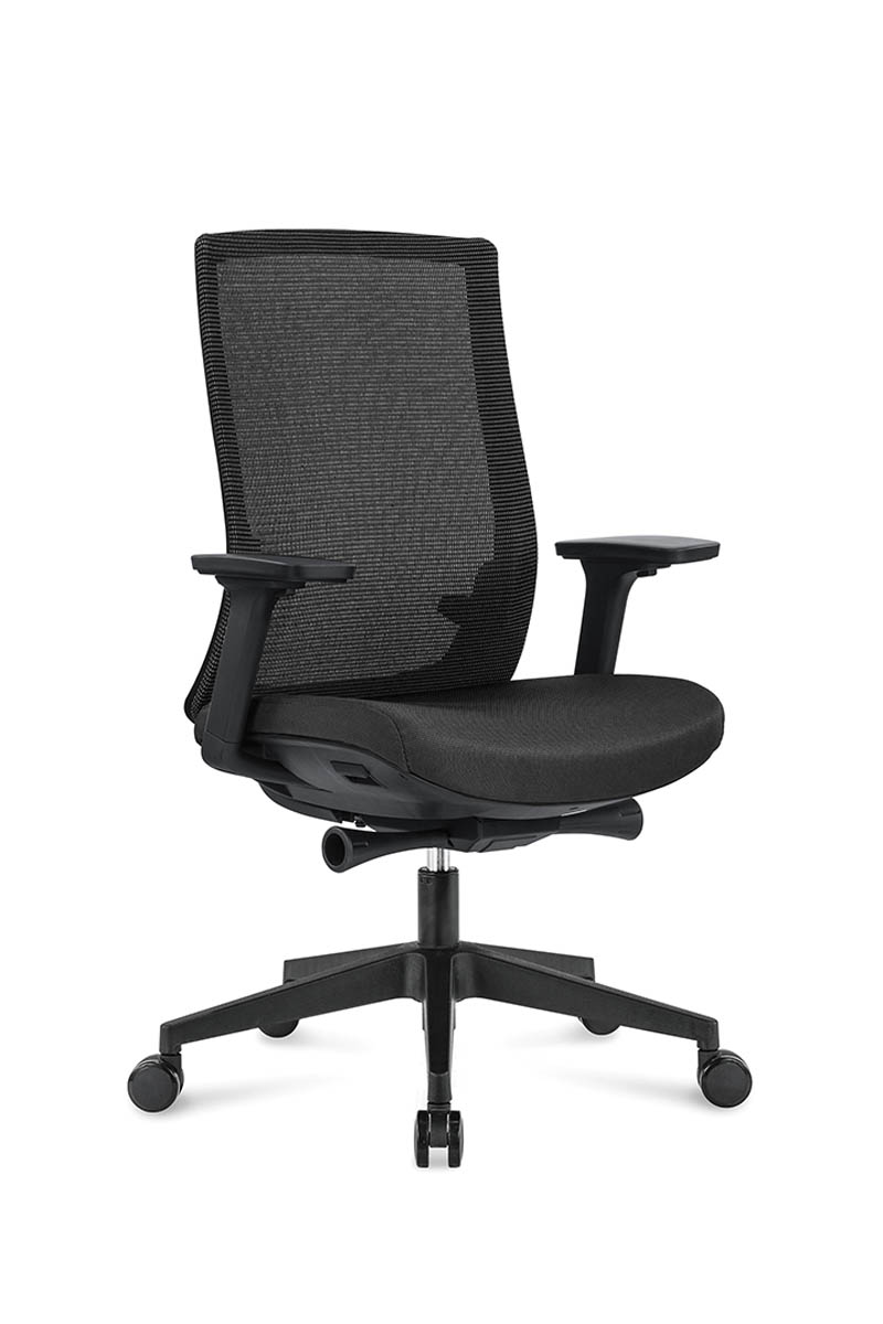Кресло Norden Ruby black LB сетка/ткань