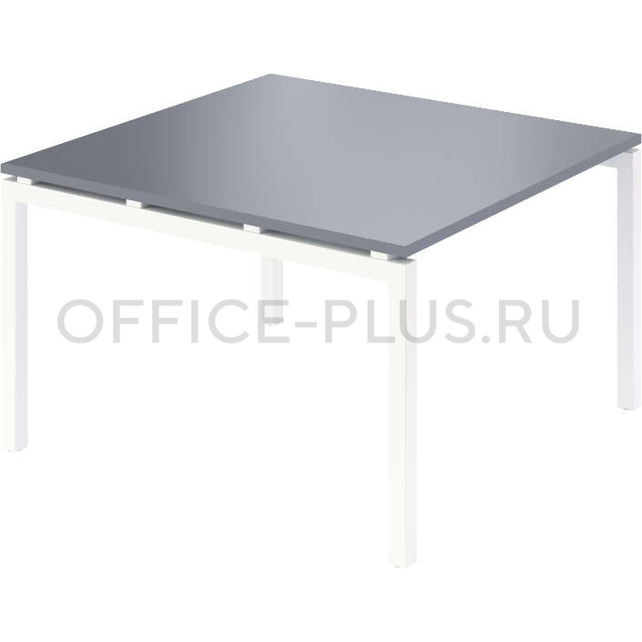 Стол для переговоров на металлокаркасе (П-опоры). Смарт СMСП-Х-12.123 (50х50)