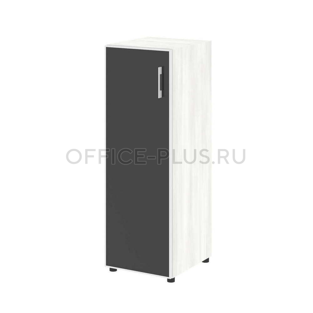 Шкаф пенал средний Yalta LT.SU-2.4R L White/Black