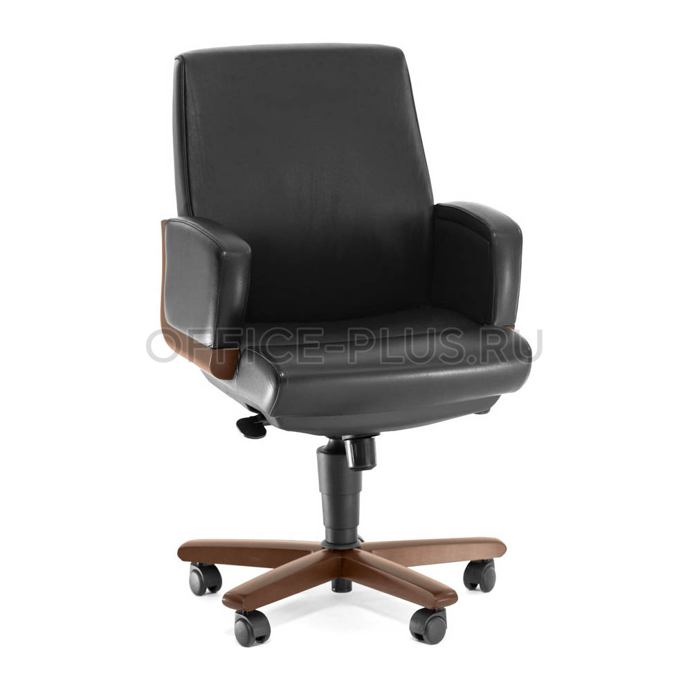 Кресло для руководителя Profooffice Dico Wood B кожа