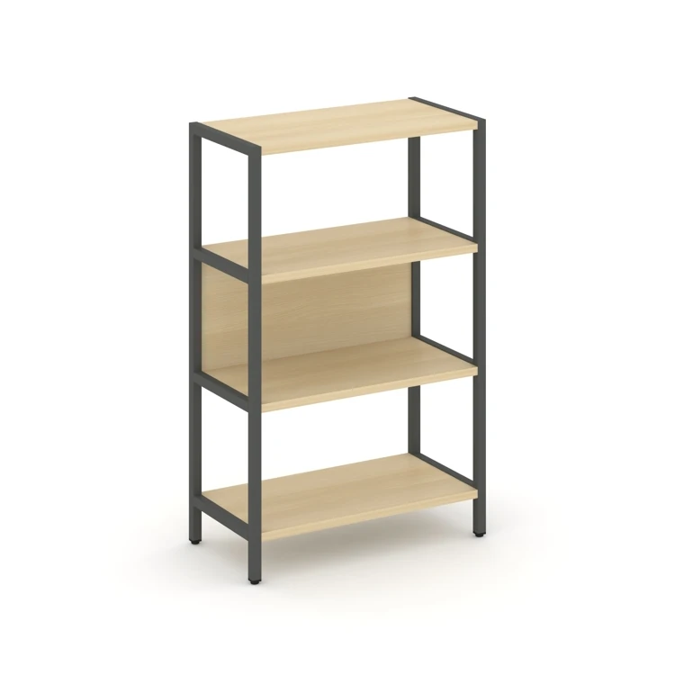 Односекционный стеллаж трехярусный SHELF SYSTEM (металл антрацит) SN.STM-311
