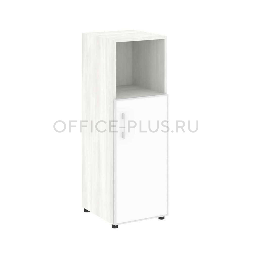 Шкаф пенал средний Yalta LT.SU-2.2R R White/Black