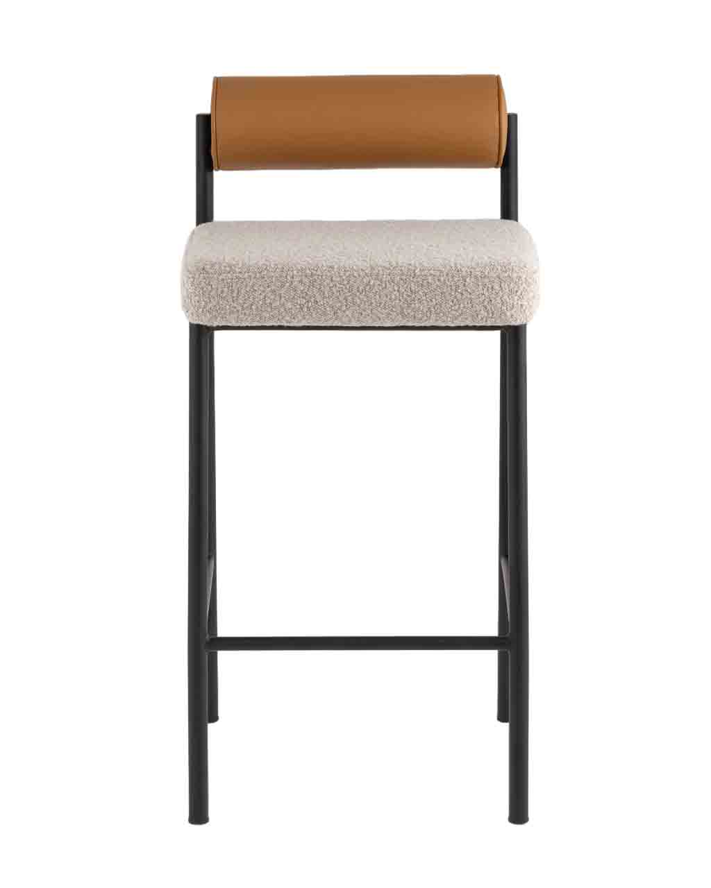 Стул полубарный Stool Group Балла ткань/экокожа