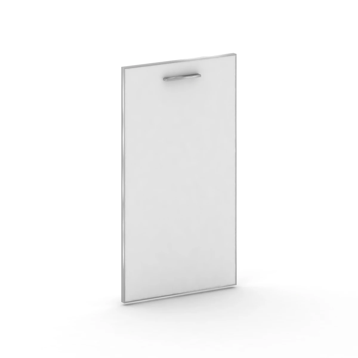 Дверь низкая стекло для шкафа правая Fresco FR.SRK-301 (R) white