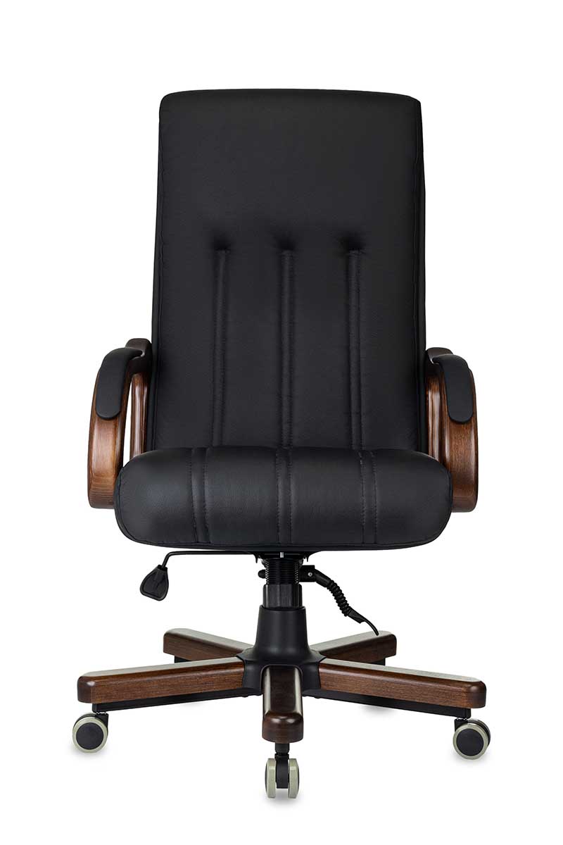 Кресло руководителя Бюрократ T-9932Walnut кожа