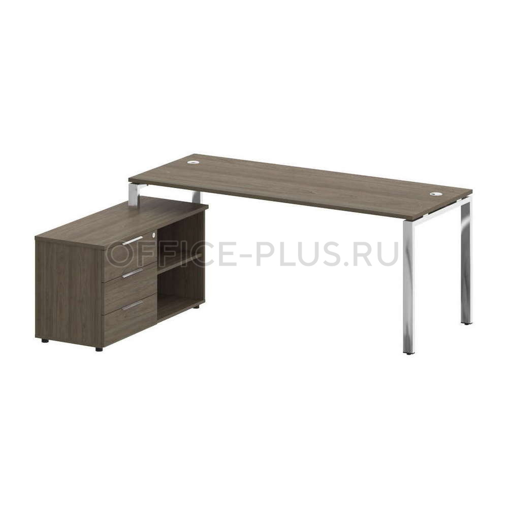 Стол руководителя Metal System Direct на металлокаркасе БГ.СРТ-5.7 Л