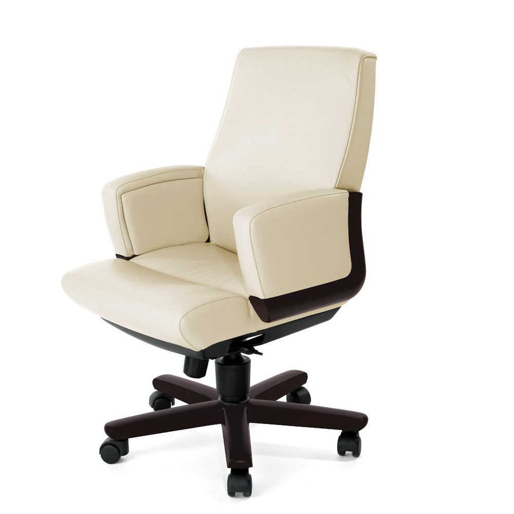 Кресло для руководителя Profooffice Dico Wood B кожа