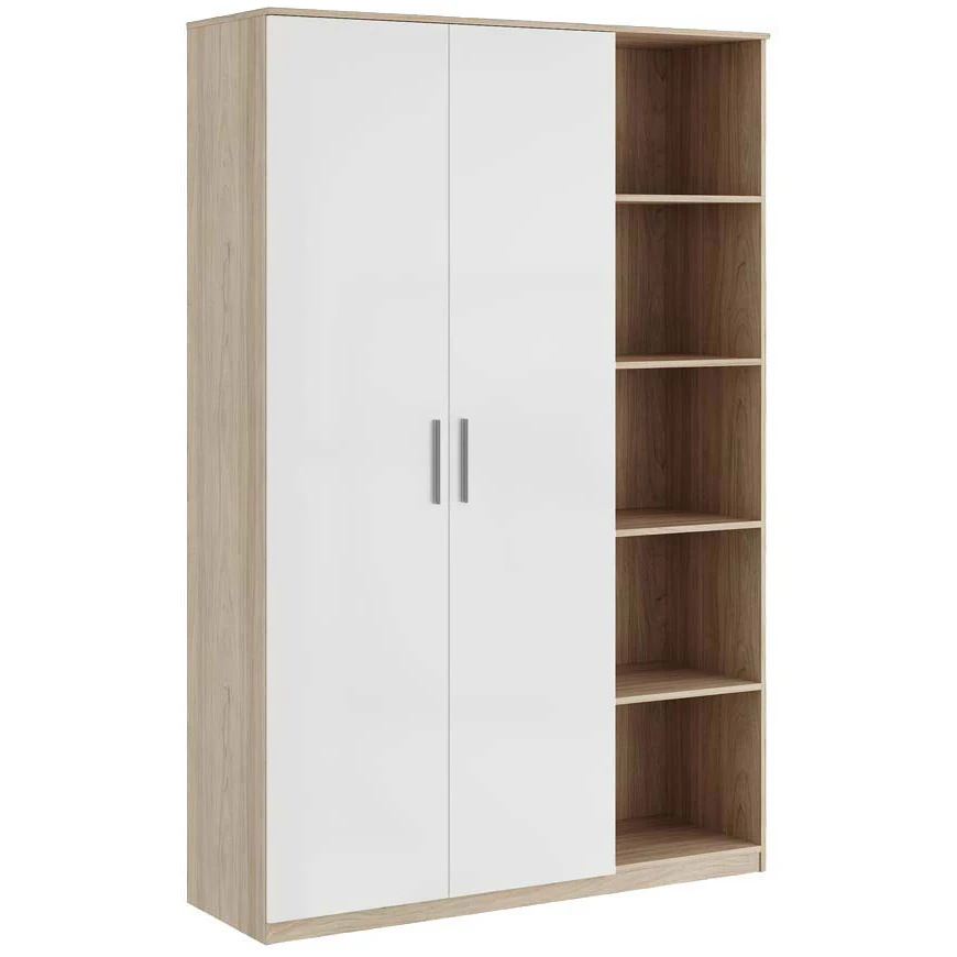 Шкаф для одежды с доп. секцией (глянец) Asti (p) AST339515