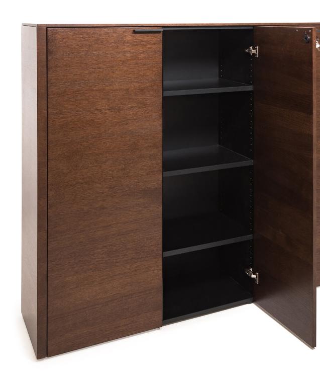 Шкаф средний для документов Rail SET_Bookcase*2_RT