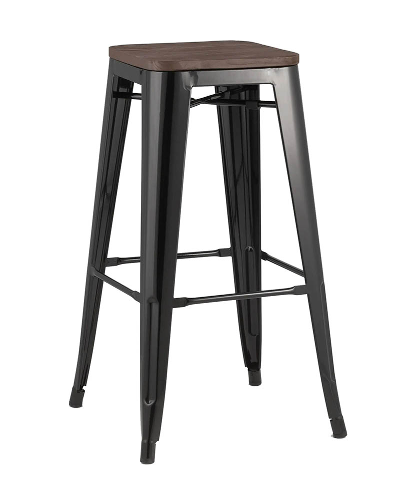 Стул барный Stool Group Tolix Wood дерево