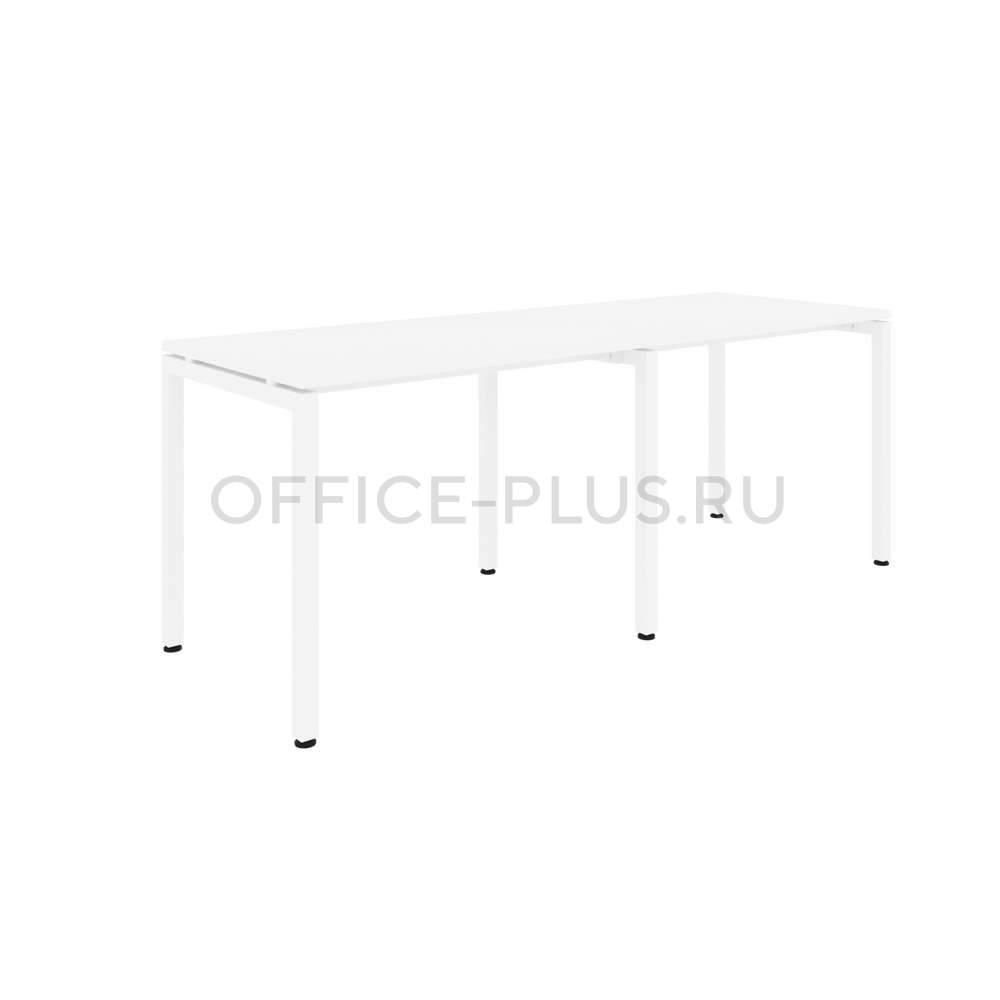 Рабочая станция 2 места Стил на металлокаркасе 11100x2+11101+11103