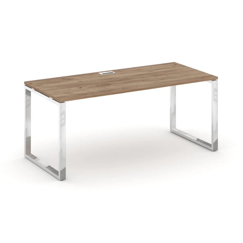 Стол руководителя на металлокаркасе (О-60x30) Style Project Direct Lux M-SN-6O.SR-023.M