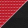 Сетка X2 красная/ткань X1 черная