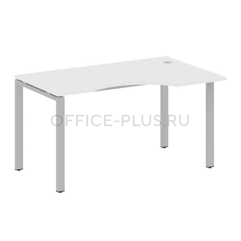 Стол эргономичный Metal System Style на металлокаркасе БП.СА-2 Пр