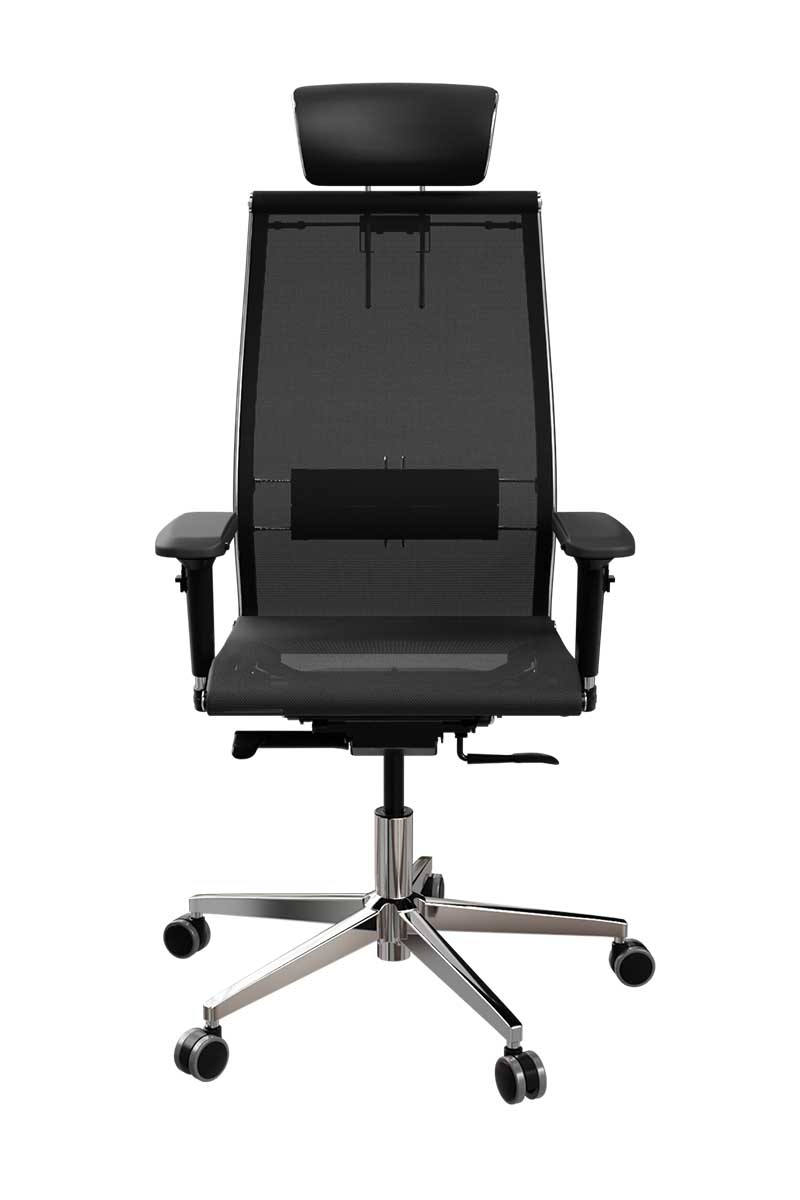 Кресло METTA ErgoLife SynchroSit 10 B2-107D - Сетка(T) с подголовником