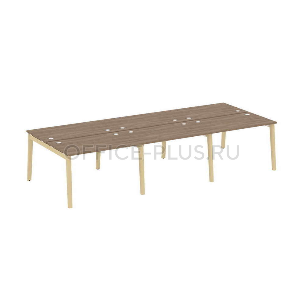 Рабочая станция 6 мест Onix wood OW.D.RS-6.2.7