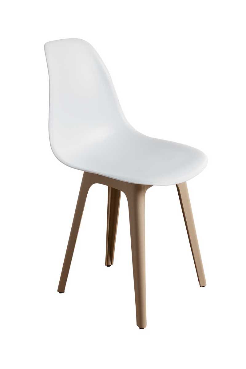 Стул обеденный Derstuhl DSL 110 Plast Dark Beige
