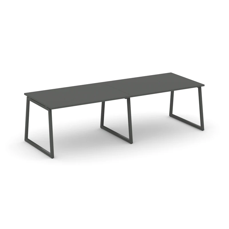 Стол для переговоров на металлокаркасе Style Project Fusion (металл антрацит) SN-4T1.SPRG-011.3