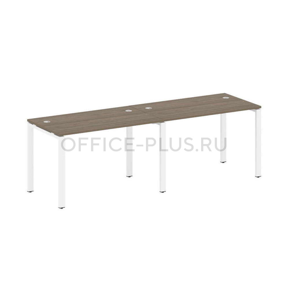 Рабочая станция 2 места Metal System Style на металлокаркасе БП.СМ-2.2