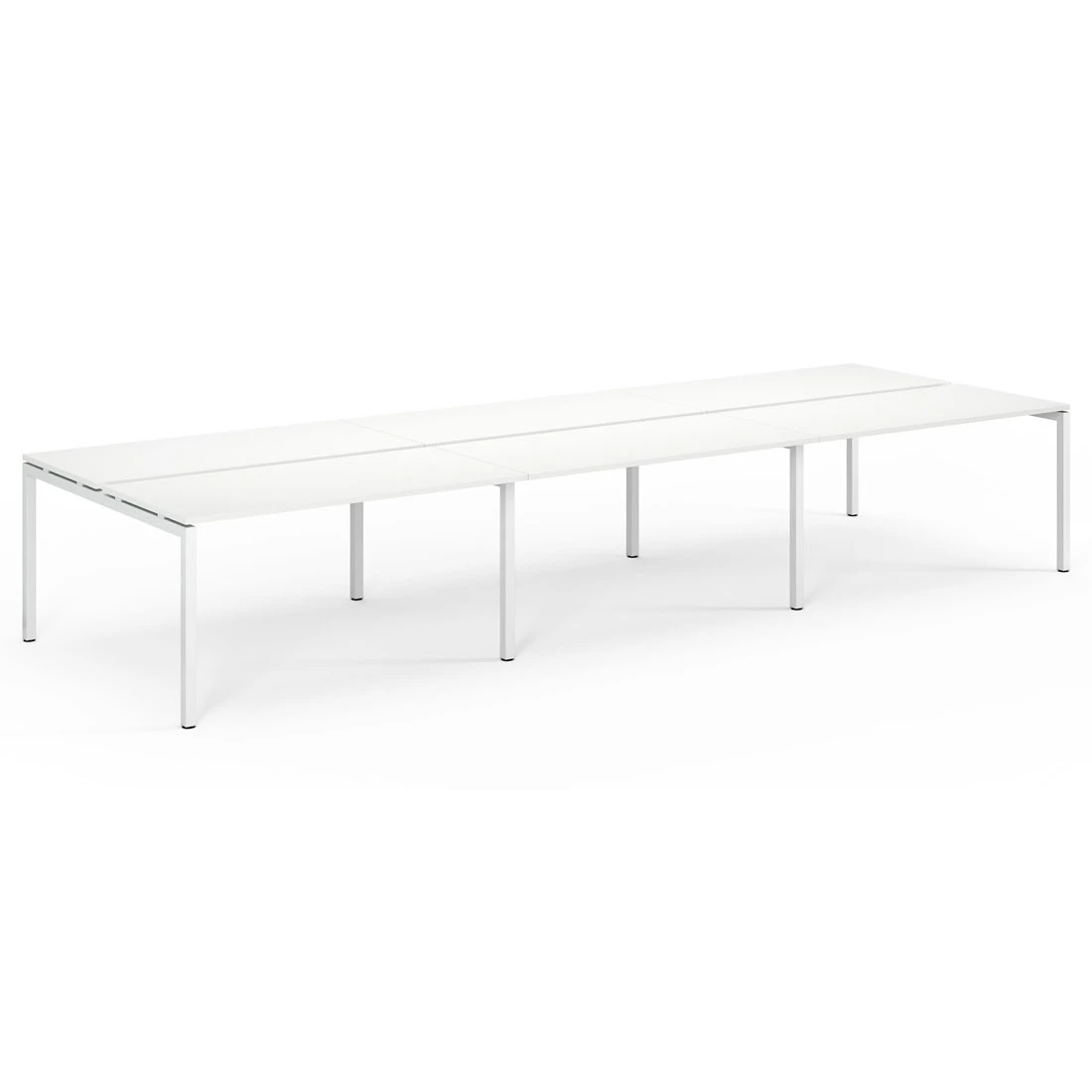 Рабочая станция на металлокаркасе Tour 6-bench 414x139