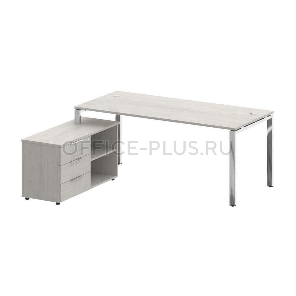 Стол руководителя Metal System Direct на металлокаркасе БГ.СРТ-5.8 Л