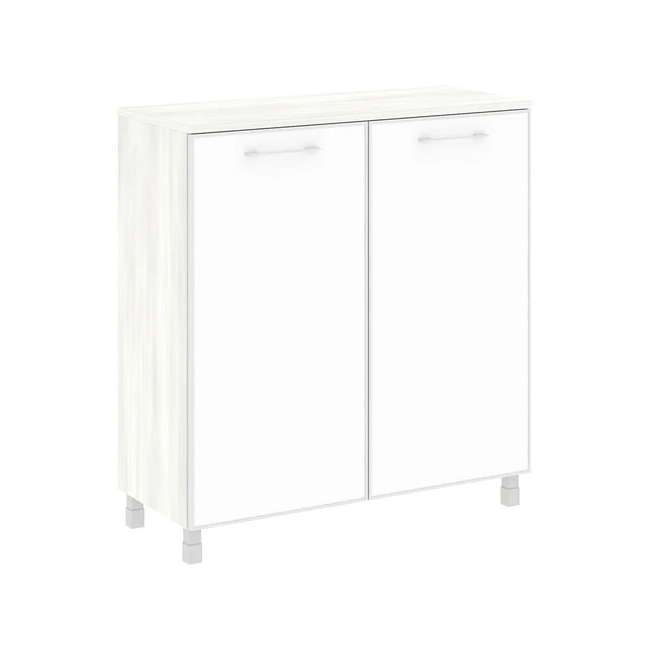 Шкаф средний Yalta LT.SD-1.4R white/black