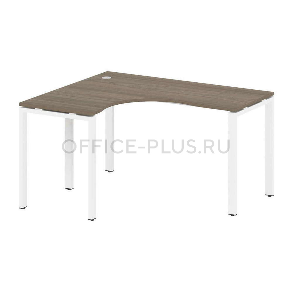Стол эргономичный Metal System Style на металлокаркасе БП.СА-3 Л
