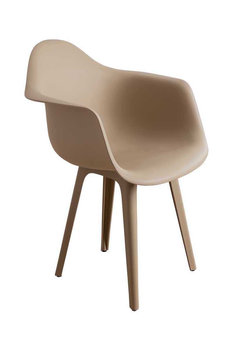 Стул обеденный Derstuhl DSL 330 Plast Dark Beige