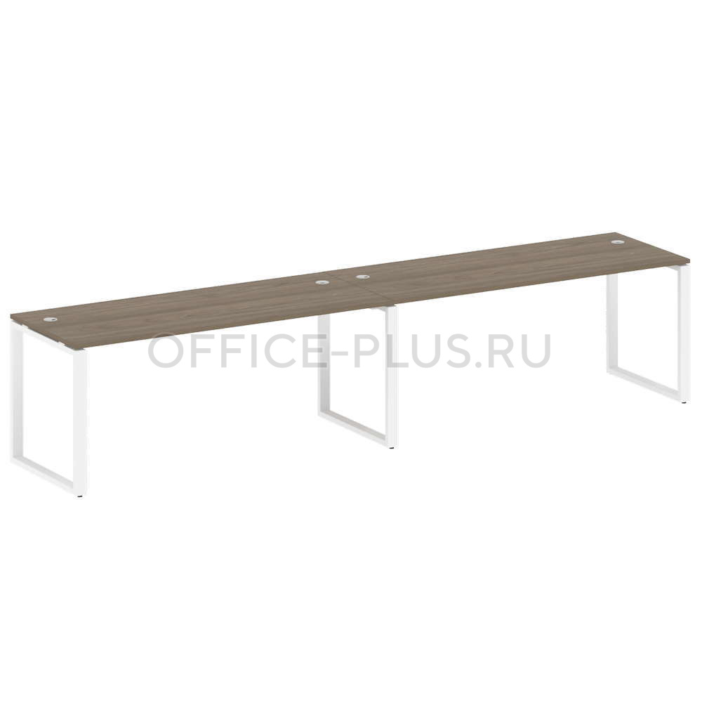 Рабочая станция 2 места Metal System Style на металлокаркасе БО.СМ-2.5