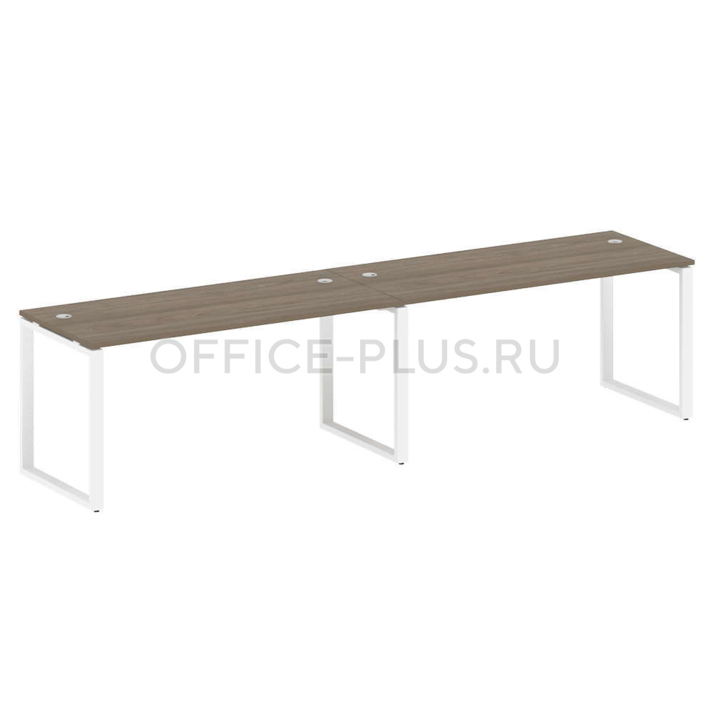 Рабочая станция 2 места Metal System Style на металлокаркасе БО.СМ-2.4