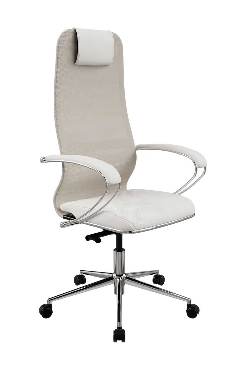 Кресло METTA ErgoLife SynchroSit 8 B1-13K - Сетка(X2)+ЭкоКожа(Экстра)