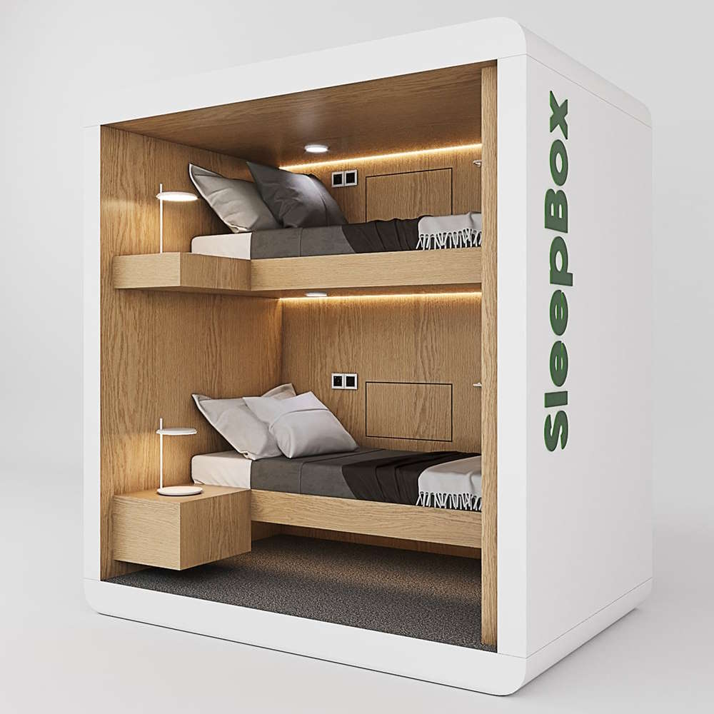 Кабина для отдыха двухместная SLEEPBOX Double