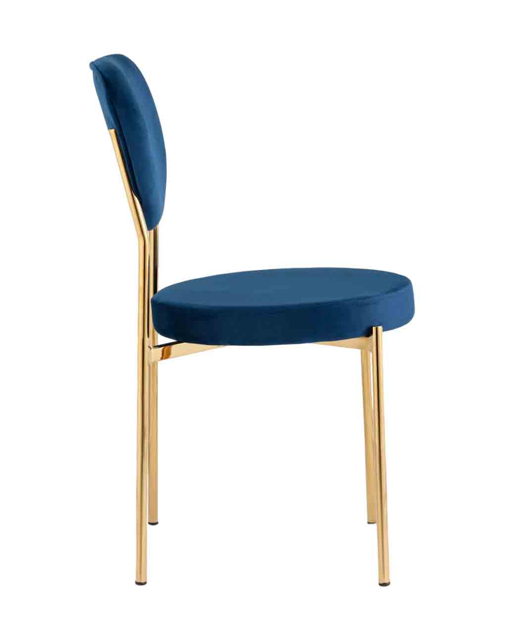 Стул обеденный Stool Group Барбара золотые ножки ткань