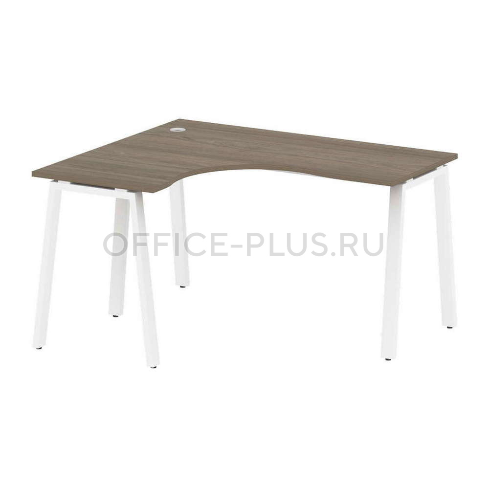 Стол эргономичный Metal System Style на металлокаркасе БА.СА-3 Л